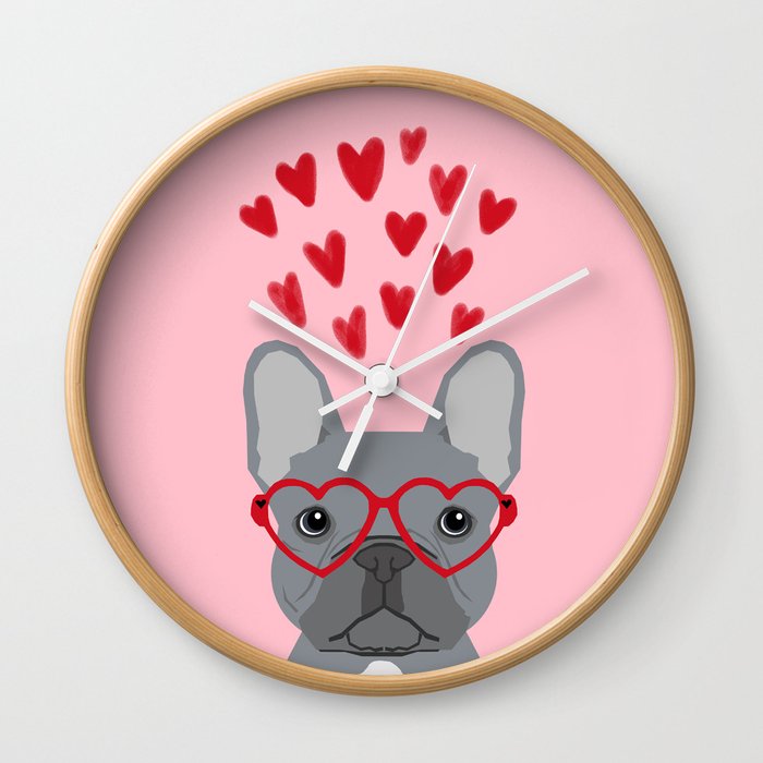 French Bulldog love valentines day heart glasses frenchie gifts