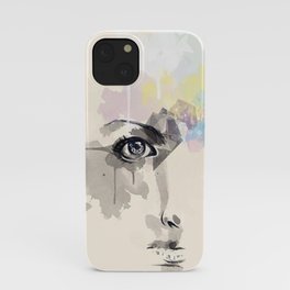 Beyond Her Tears  iPhone Case