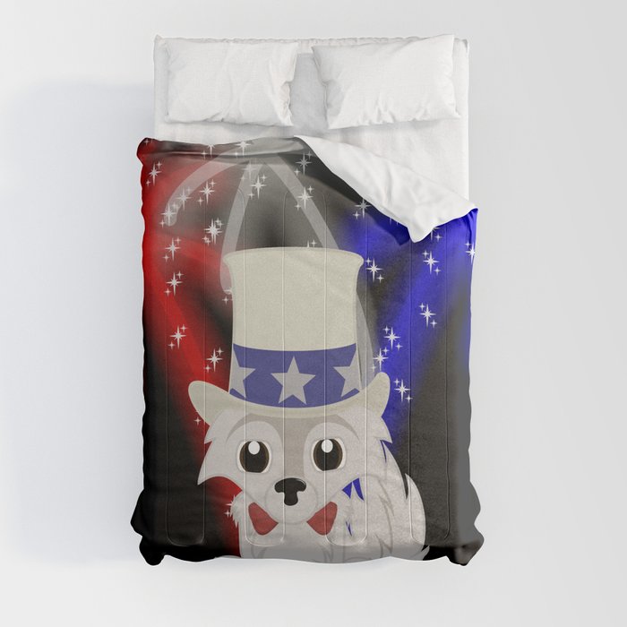 Independence Puppy Comforter