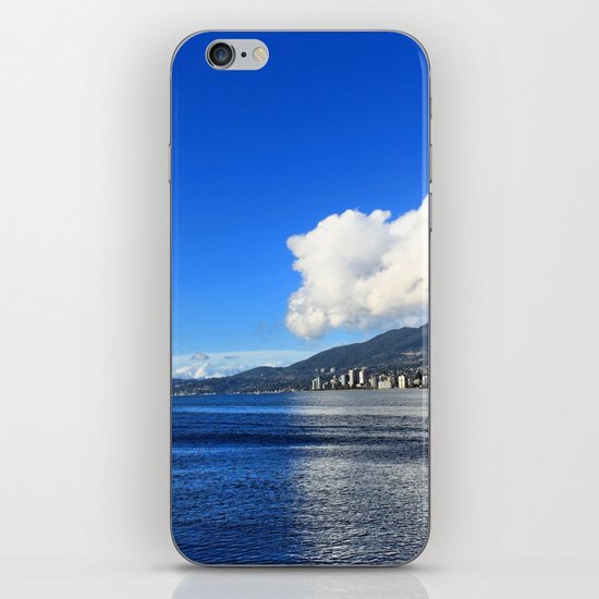 Blue vs. White iPhone & iPod Skin