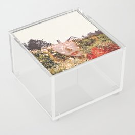 Face in the Hill | Double Exposure | PNW Acrylic Box