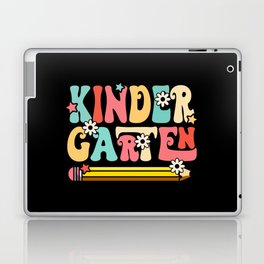 KIndergarten floral pen school design Laptop Skin