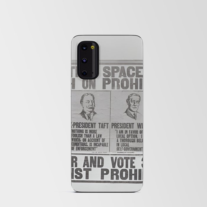 Vote against alcohol prohibition 18th amendment volstad act billboard