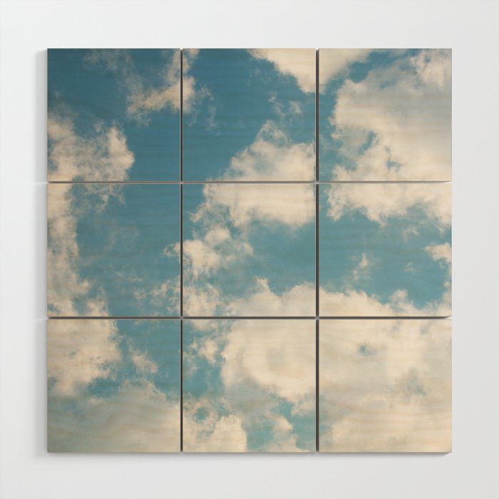 Clouds Wood Wall Art