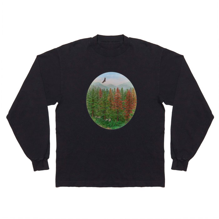 A Day of Forest(8). (coniferous forest) Long Sleeve T Shirt