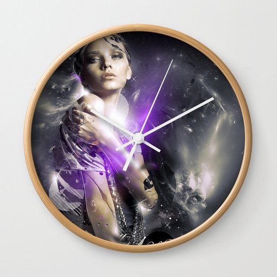 Milky Wall Clock