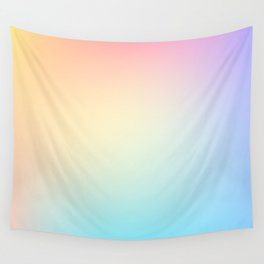EUPHORIA / Plain Soft Mood Color Tones Wall Tapestry