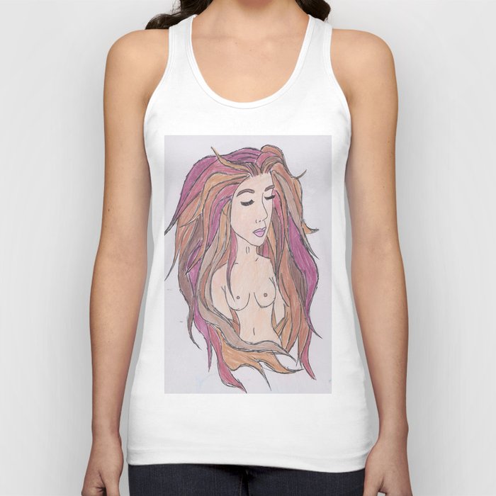 Beauty and the Hair Tank Top