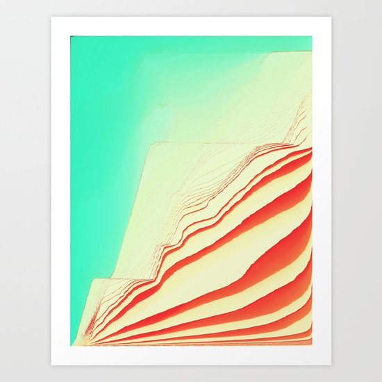 PlayTime glitch Art Print