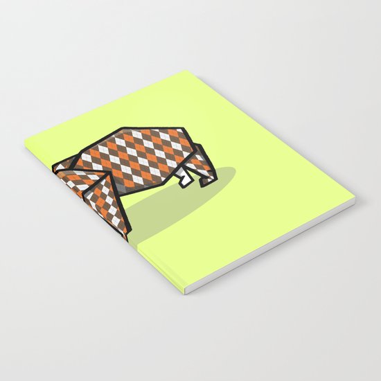 Origami Bear Notebook