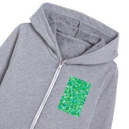 Stunning Seamless Pattern for St, Patrick's Day Kids Zip Hoodie