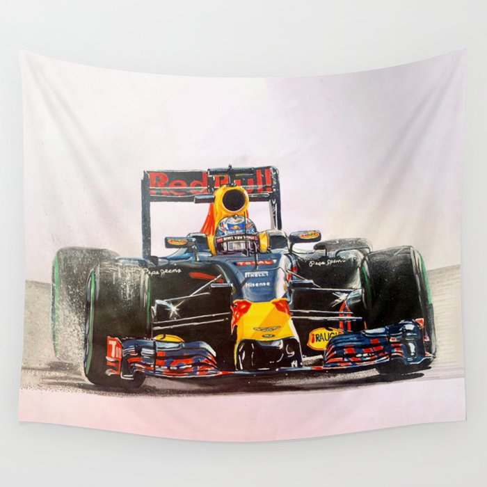 Red best sale bull tapestry
