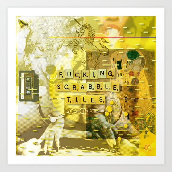 Let Me Check My Calendar < The NO Series (Yellow) Art Print