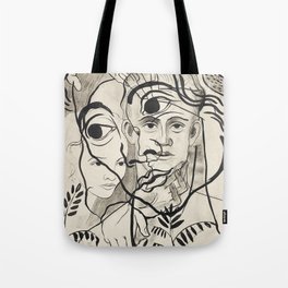 Poster- Francis Picabia-Faces. Tote Bag