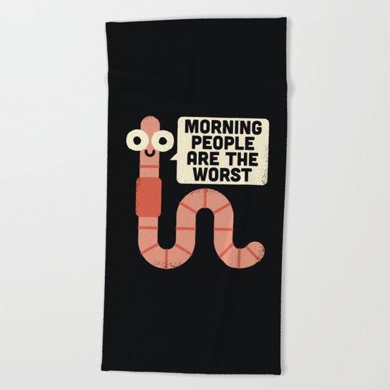 For the Birds Beach Towel
