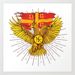 Byzantine Eagle Art Print