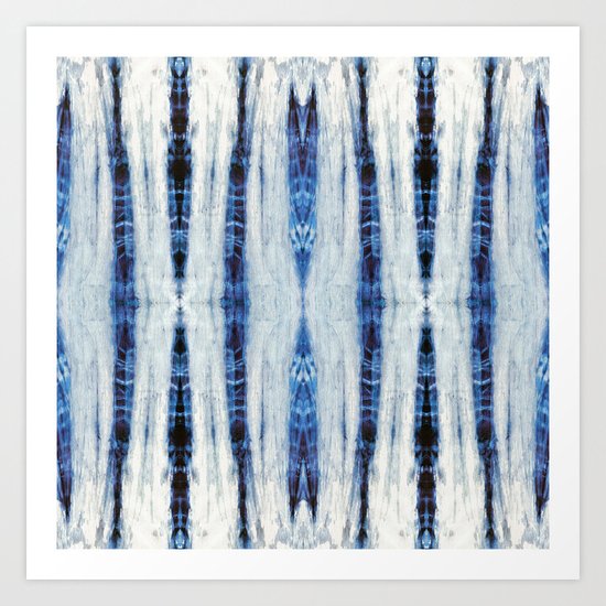 Nori Blue Art Print