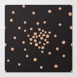 Dancing Dots 4 Canvas Print