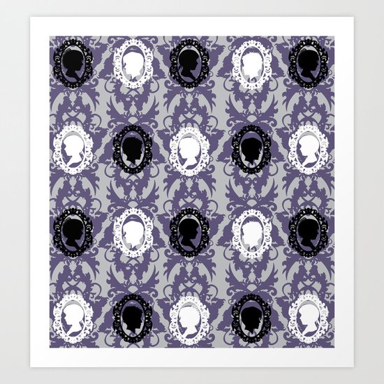 Cameo Art Print