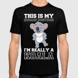 Koala costume lazy animals from Australia T-shirt