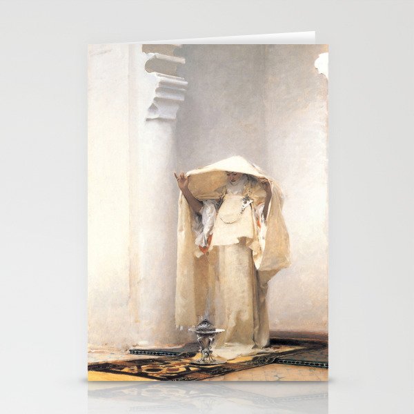 Fumée d'Ambre Gris - Smoke of Ambergris by John Singer Sargent Stationery Cards