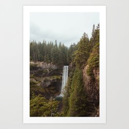 3735 Art Print | Canadawaterfalls, Digital, Photo, Brandywinefalls, Water, Trees, Nature, Canadaparks, Falls, Waterfall 