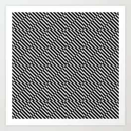 optical pattern 68 Art Print