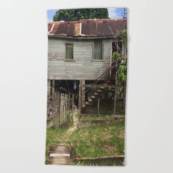 This Old House Again Beach Towel