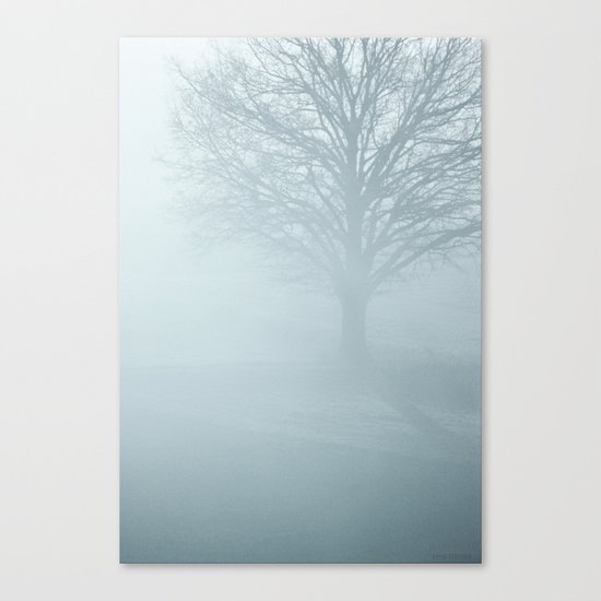 Tree / Winter Silence Canvas Print