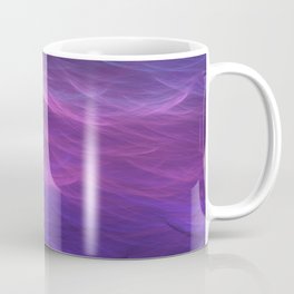 Pink and Purple Ultra Violet Soft Waves Coffee Mug