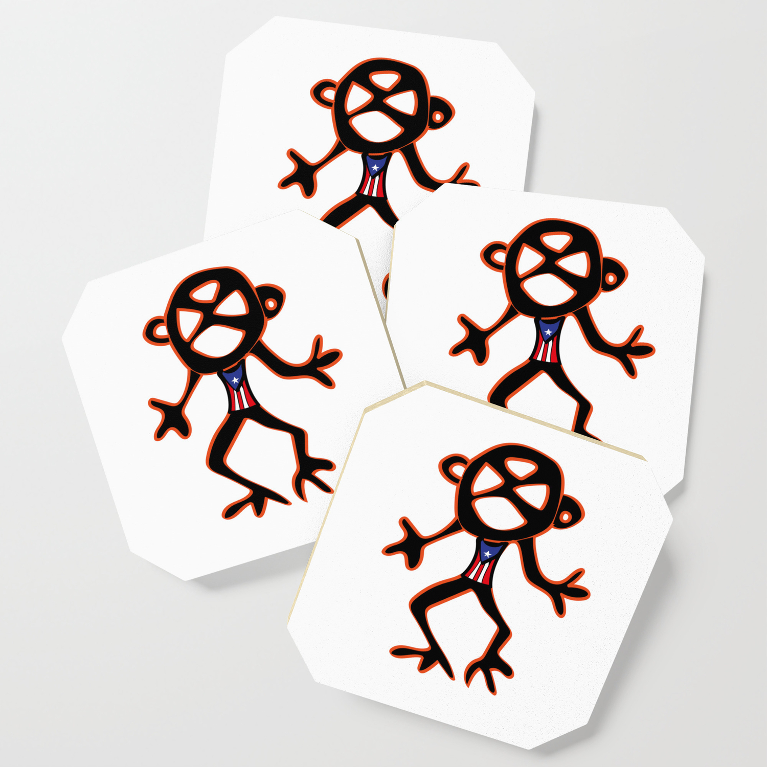 Puerto Rico Taino Symbols Coaster By Pms Architect Society6