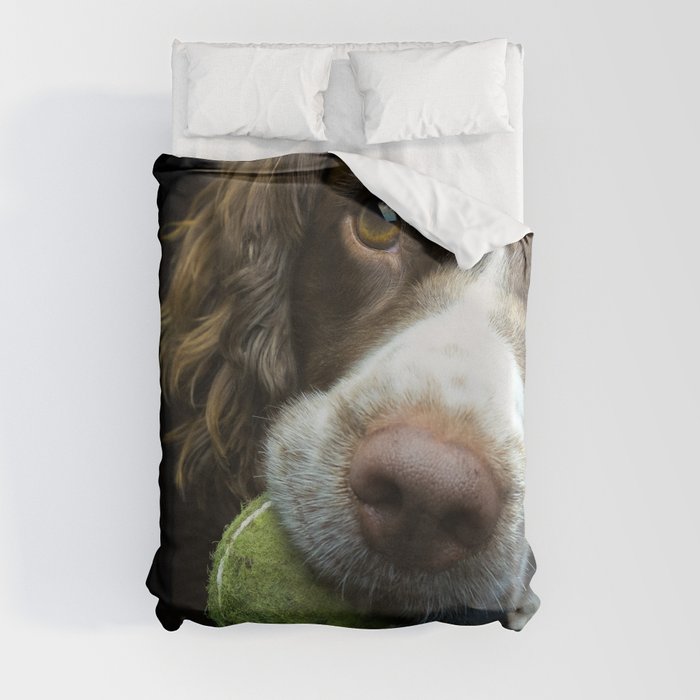 English Springer Spaniel Duvet Cover by JamesHare Society6