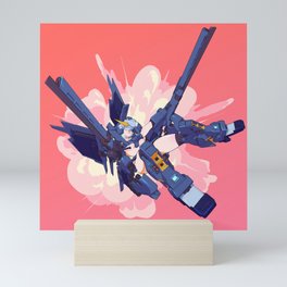 Ms. Hazel Rah Gundam Girl Mini Art Print
