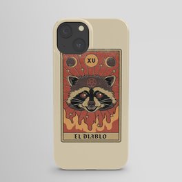 The Devil Raccoon iPhone Case