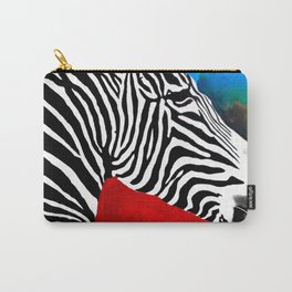 Zebra Carry-All Pouch