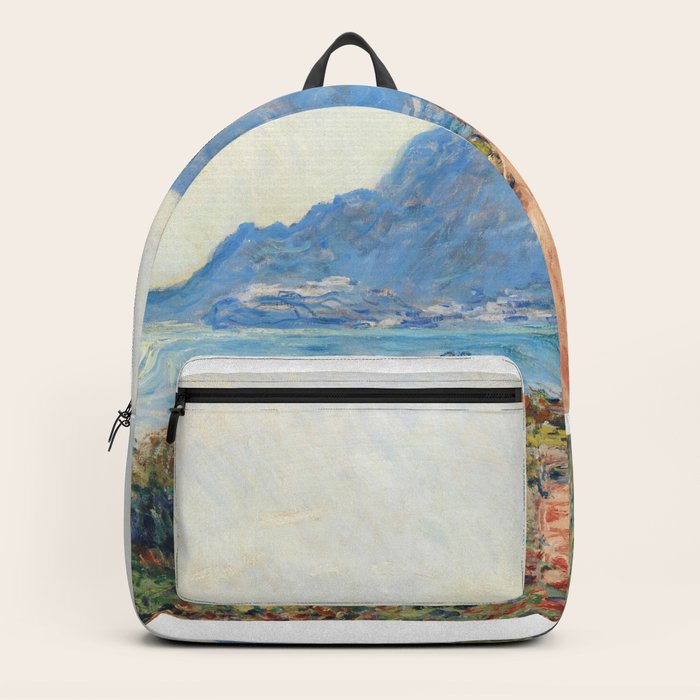 The Corniche Landscape by Claude Backpack by FRANKdesigns Society6