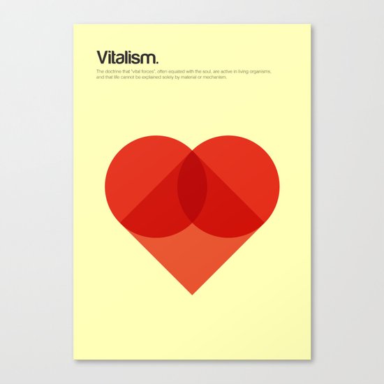 Vitalism Canvas Print
