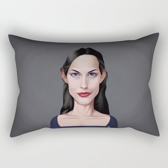 Celebrity Sunday ~ Liv Tyler Rectangular Pillow