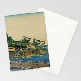 Enoshima in Sagami Province Katsushika Hokusai (Japanese, 1760-1849) Stationery Card