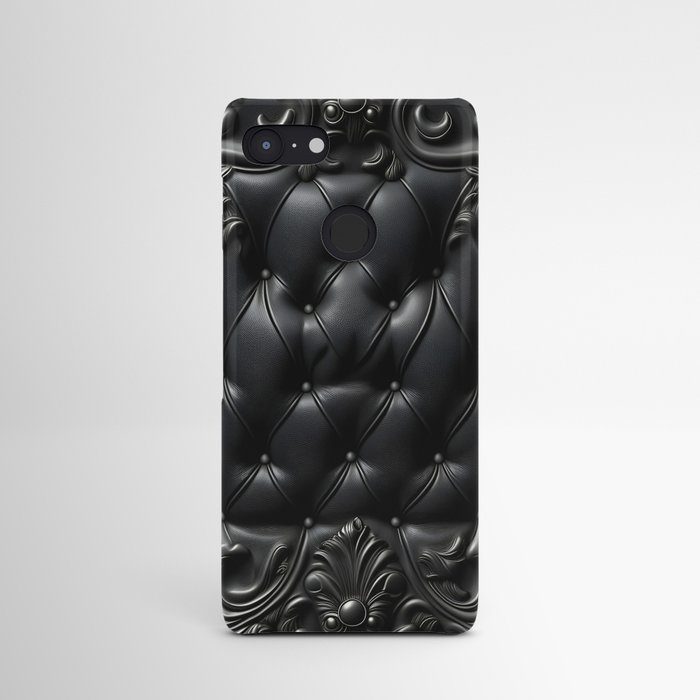 Victorian dark leather design Android Case