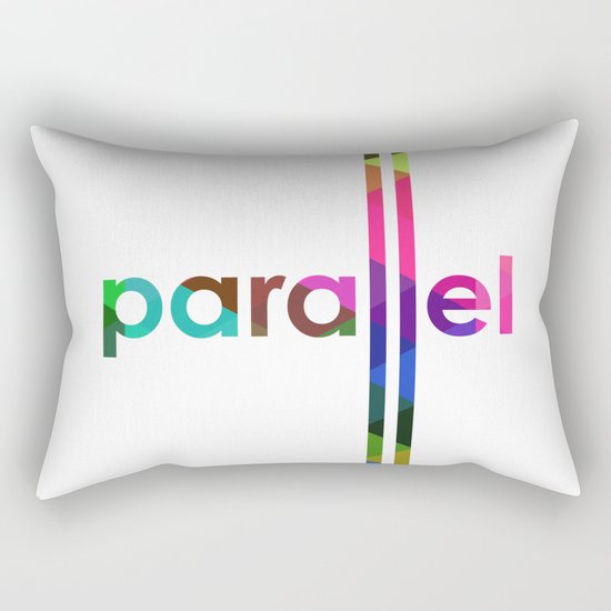 Parallel Rectangular Pillow