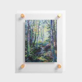 Where the World Ends, and Where It Begins Floating Acrylic Print