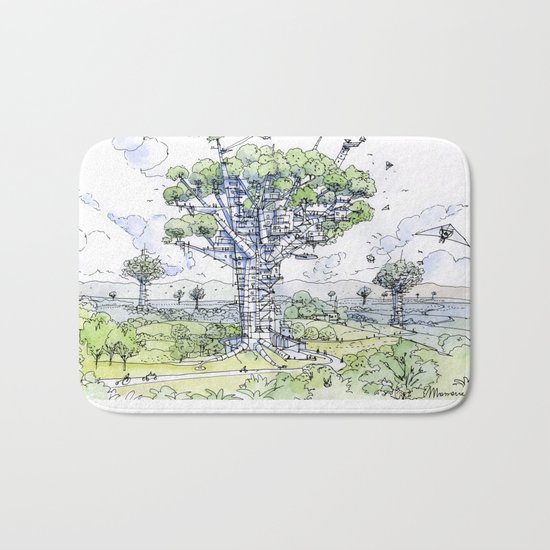 La Citta Arborea! Bath Mat