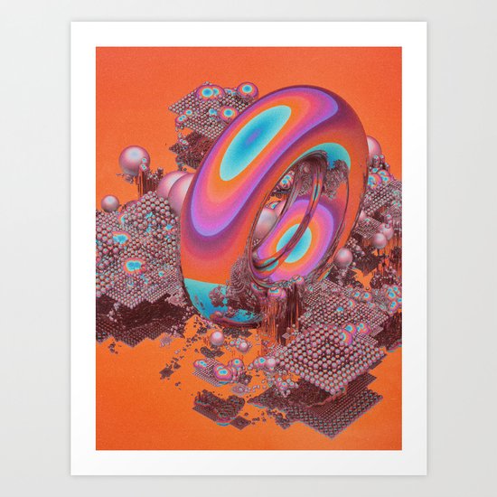 HARD CROP (everyday 01.19.17) Art Print