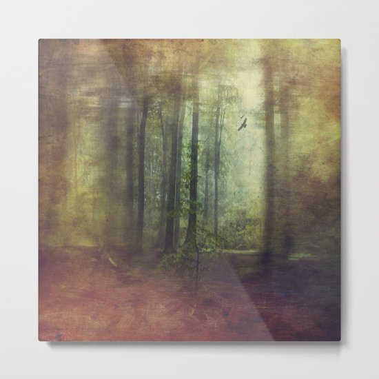 abstract forest Metal Print