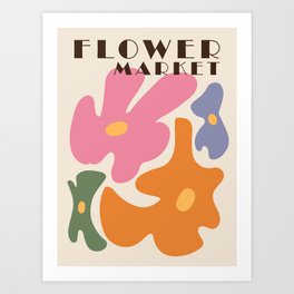 Minimalist Illustration Home and Living Home Decor Digital Poster Floral Art Digital Print Poster Flower Print Modern Print Print