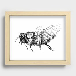 Busy Bee Recessed Framed Print