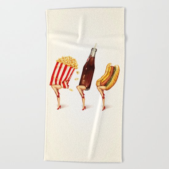 Movie Girls Beach Towel