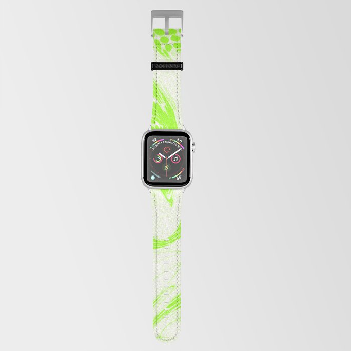 Green Wave Grunge Apple Watch Band