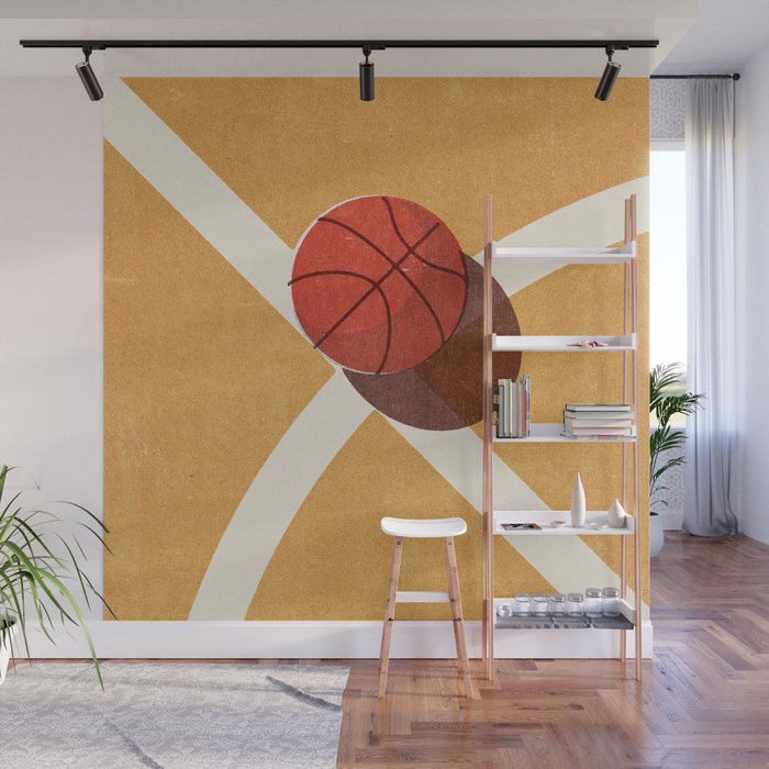 BALLS / Basketball (Indoor) Wall Mural